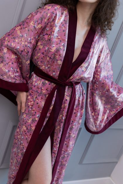 Bordo Kimono